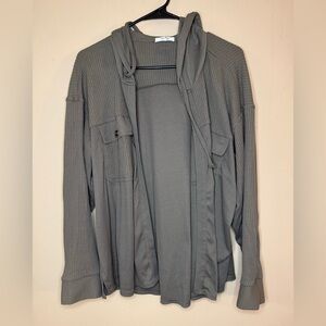 Maurices Olive Green Hooded Jacket